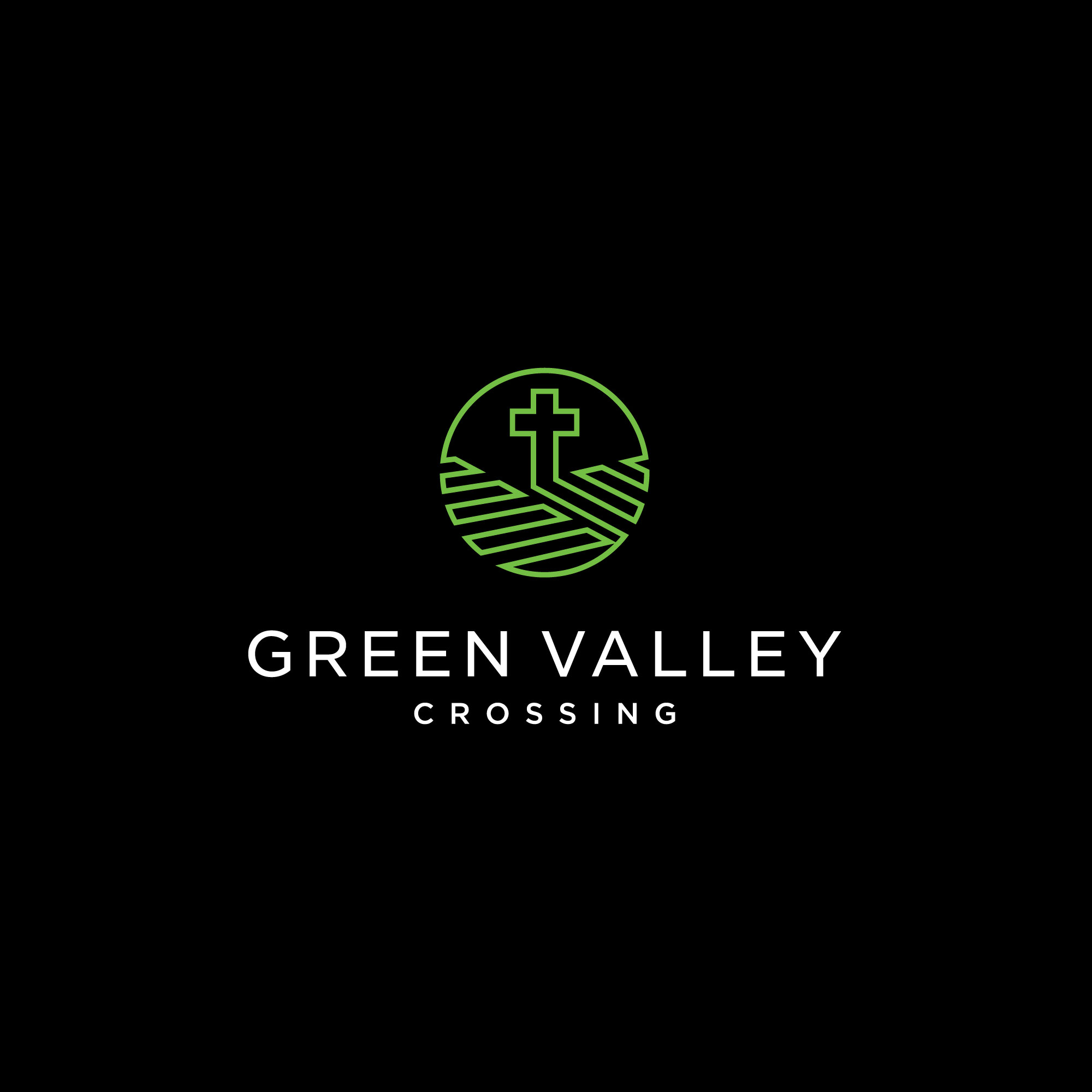 Green Valley Crossing logo